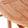 Set De Comedor De Jardín 7 Piezas De Madera Maciza De Teca Vidaxl