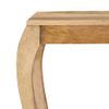 Mesa Consola De Madera Maciza De Mango 118x38x76 Cm Vidaxl