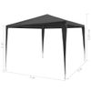 Carpa Para Celebraciones Pe Gris Antracita 3x3 M Vidaxl