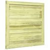 Puerta De Valla De Madera De Pino Impregnada 100x100 Cm Vidaxl