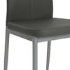 Sillas Comedor 6 Unidades Cuero Artificial Gris Vidaxl