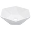 Lavabo 41x36,5x12 Cm Cerámica Blanco Vidaxl