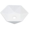 Lavabo 41x36,5x12 Cm Cerámica Blanco Vidaxl