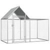 Gallinero Acero Galvanizado 2x1x1,5 M Vidaxl