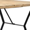 Mesa De Comedor De Madera Maciza De Mango 180x90x76 Cm Vidaxl