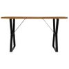 Mesa De Comedor De Madera Maciza Reciclada 140x80x76 Cm Vidaxl