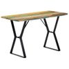 Mesa De Comedor Madera Maciza Reciclada 120x60x76 Cm Vidaxl