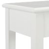 Mesa Consola De Madera Blanco 110x35x80 Cm Vidaxl