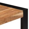 Mesa De Centro De Madera Maciza De Acacia 60x60x40 Cm Vidaxl