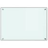 Protección Salpicaduras Cocina Vidrio Templado Blanco 70x50 Cm Vidaxl