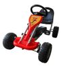 Kart Correpasillos Con Pedales Rojo Vidaxl