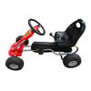 Kart Correpasillos Con Pedales Rojo Vidaxl