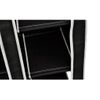 Armario Plegable 110x45x175 Cm Negro Vidaxl