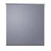 Estor Persiana Enrollable 140 X 230 Cm Gris Vidaxl