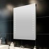 Espejo De Pared Con Luces Led 60x80 Cm Vidaxl