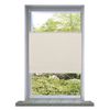 Plisé Para Ventana Persiana 50x150cm Crema Vidaxl