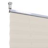 Plisé Para Ventana Persiana 60x125cm Crema Vidaxl