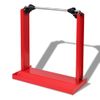 Soporte De Equilibrio De La Rueda De La Motocicleta Profesional Rojo Vidaxl