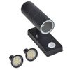 Aplique De Pared Con Sensor Y Led, Acero Inoxidable, Negro Vidaxl