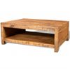 Mesa De Centro De Madera De Mango Maciza Vidaxl