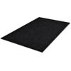 Felpudo Alfombra De Entrada Pvc Negro 90x60 Cm Vidaxl