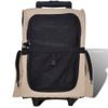 Carro Plegable Para Mascotas Multiusos Beige Vidaxl