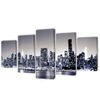 Set Decorativo De Lienzos Para Pared Perfil Nueva York 200 X 100 Cm Vidaxl