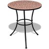 Mesa De Bistro De Mosaico Terracota 60 Cm Vidaxl