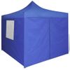 Tienda De Fiesta Plegable 3x3 M Con 4 Paredes Azul Vidaxl