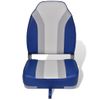 Asiento Plegable De Barco Con Respaldo Alto Vidaxl