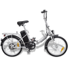Bicicleta Eléctrica Plegable Con Batería Litio Aleación De Aluminio Vidaxl
