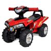 Quad Correpasillos Infantil Con Sonidos Y Luces Rojo Vidaxl