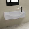 Lavabo De Cerámica Blanco Con Agujero Para Grifo Vidaxl