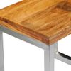 Mesa De Centro De Madera De Sheesham Maciza Vidaxl