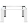 Soporte Pedestal Para Lavadora Blanco Vidaxl