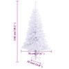 Árbol De Navidad Artificial Con Soporte 380 Ramas 150 Cm Vidaxl