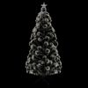 Árbol De Navidad Con Luces Y Soporte Fibra Óptica 180 Cm Vidaxl