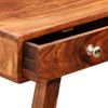 Mesa Consola Con 3 Cajones Madera Maciza Sheesham 76 Cm Vidaxl