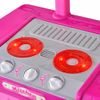 Cocinita De Juguete Para Niños Con Efectos De Luz Y Sonido Rosa Vidaxl