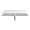 Mesa Plegable De Pared Blanca 100x60 Cm Vidaxl