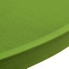 Funda Elástica Para Mesa 2 Unidades 70 Cm Verde Vidaxl