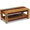 Mesa De Centro De Madera Maciza Reciclada 90x45x35 Cm Vidaxl