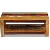 Mesa De Centro De Madera Maciza Reciclada 90x45x35 Cm Vidaxl