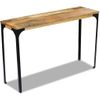 Mesa Consola Madera De Mango 120x35x76 Cm Vidaxl