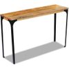 Mesa Consola Madera De Mango 120x35x76 Cm Vidaxl