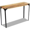 Mesa Consola Madera De Mango 120x35x76 Cm Vidaxl