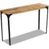 Mesa Consola Madera De Mango 120x35x76 Cm Vidaxl