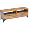 Mueble Para Tv Madera De Mango 120x35x45 Cm Vidaxl