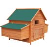 Vidaxl Gallinero De Madera 157x97x110 Cm