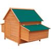 Vidaxl Gallinero De Madera 157x97x110 Cm